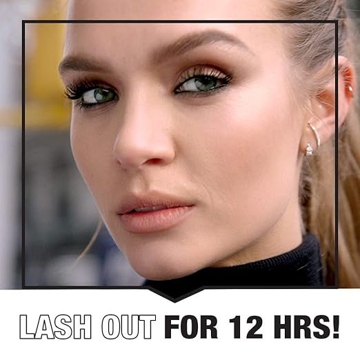 maybelline new york volume express colossal mascara – waterproof, black, 10ml