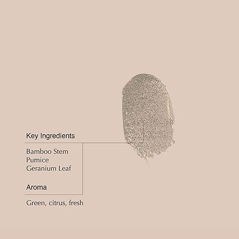 aesop geranium leaf exfoliating body scrub – smooth, soft, hydrated skin – 180 ml / 6.2 oz