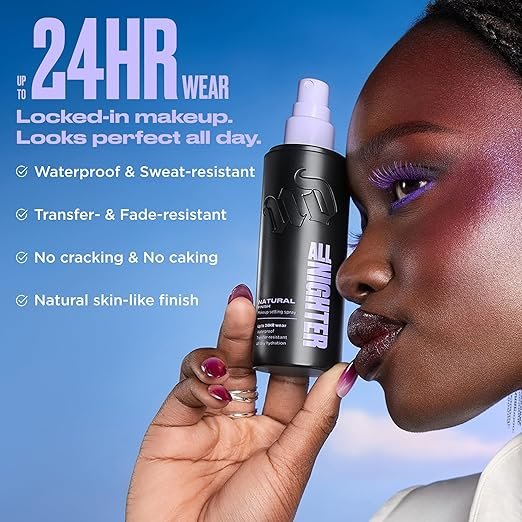 urban decay all nighter waterproof makeup setting spray – natural finish – 118 ml / 4.0 oz