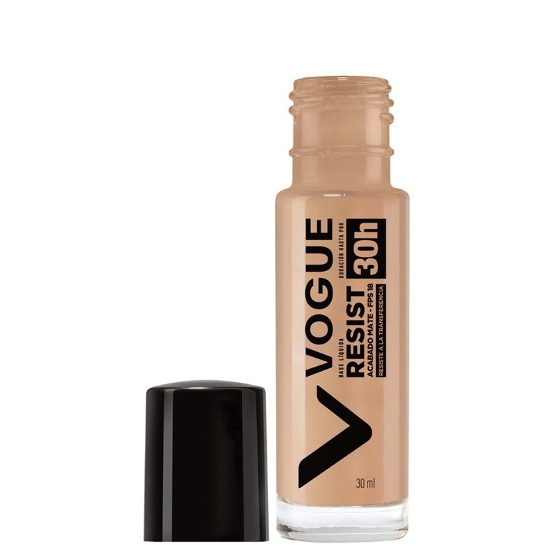 vogue base de maquillaje líquida resist glamour 06 – 30h, 30ml